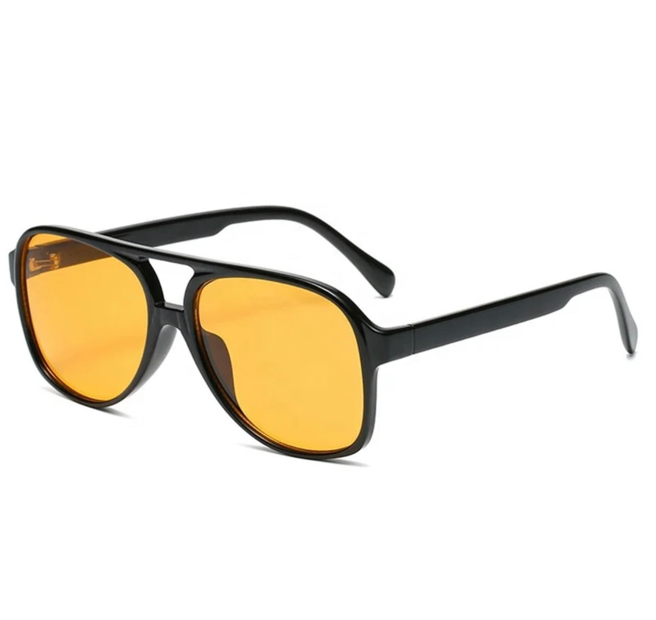 Navigator Orange Flossy Eyewear